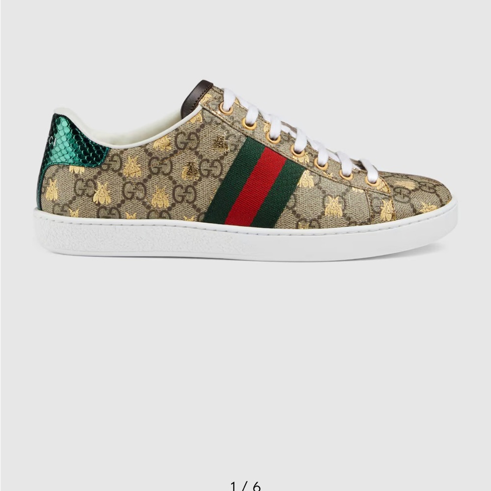 WOMEN'S ACE GG SUPREME SNEAKER WITH BEES